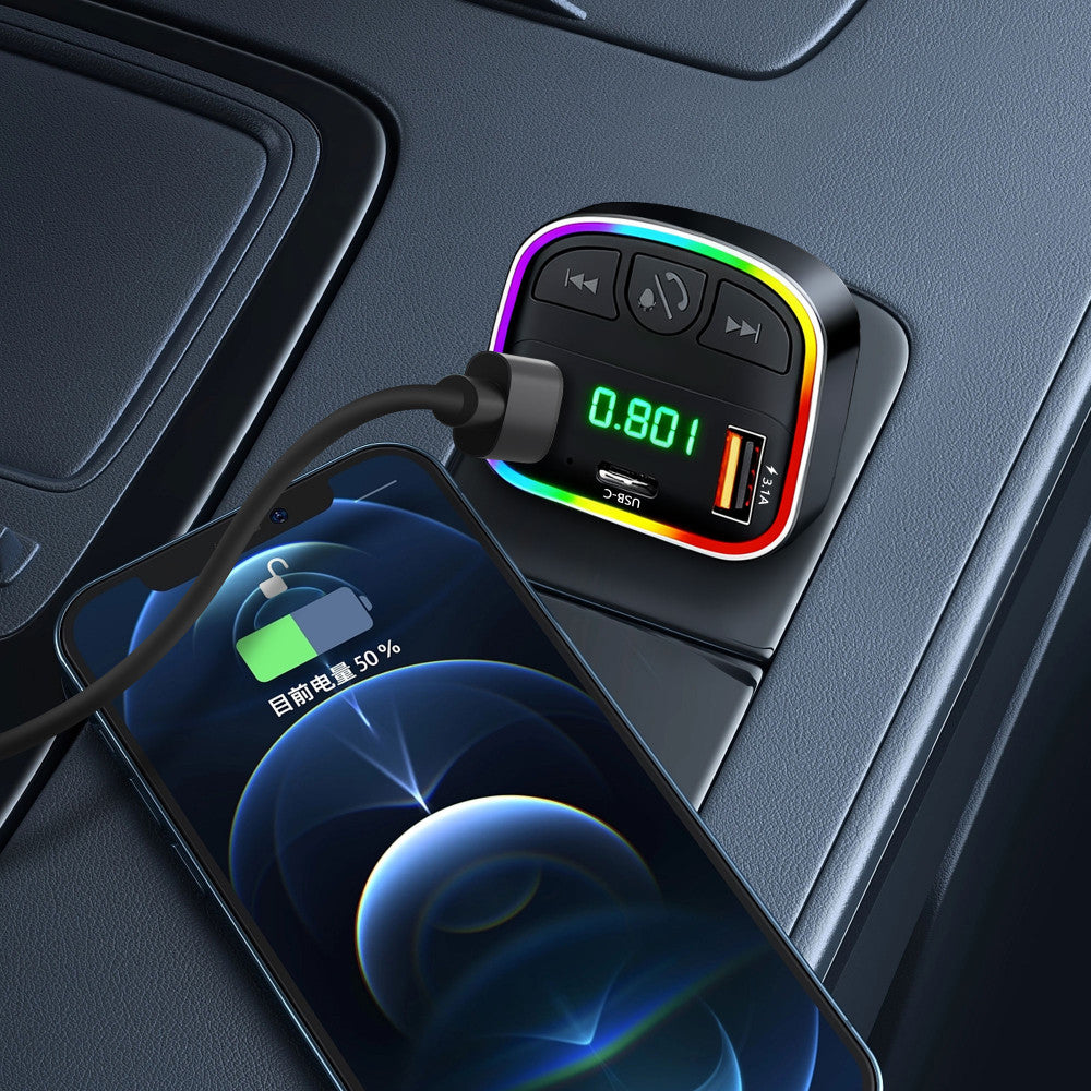 Fm Modulator MP3 | Car Charger | 3.0A | 2U | 1C — Earldom ET-M118
