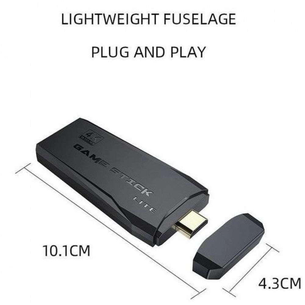 Game console M8 64G, 4K, + 2 wireless joysticks