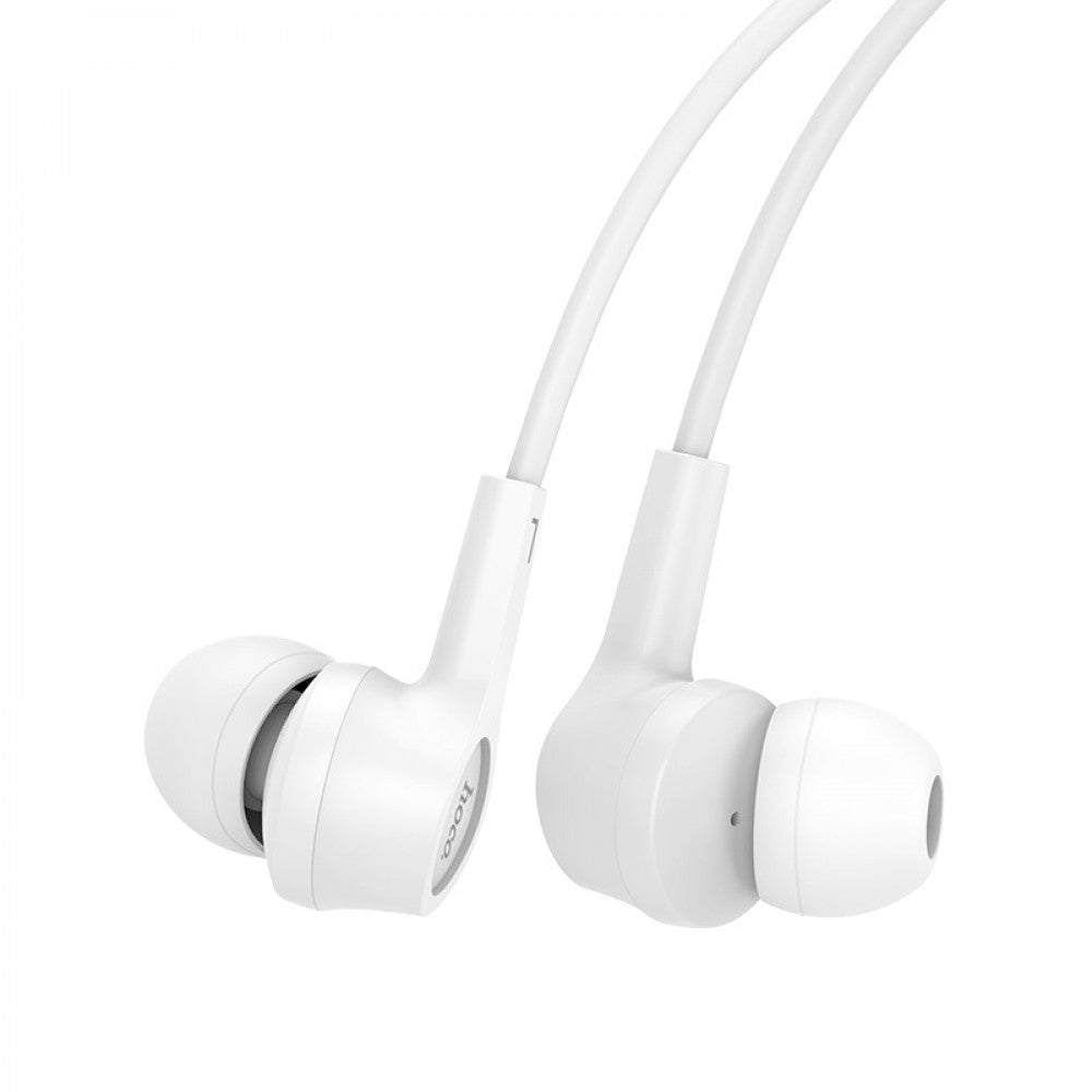 Headphones with microphone 3.5mm Hoco M50 Daintiness – White
