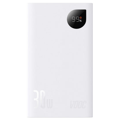 Power Bank 20000 mAh | 30W | Digital Display - Baseus (PPAD050) - PPAD050002 White