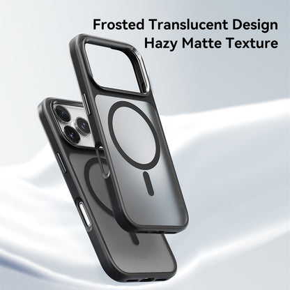 Накладка Чехлы Rock Guard Metal Lens Frame Series TPU Case with Magsafe iPhone 17 Pro Max — White