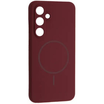 Силіконовий чохол Оригінальний з MagSafe — Samsung S25 Ultra — Marsala