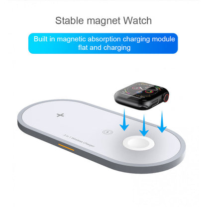 Wireless Charger 3 in 1 W40 - White