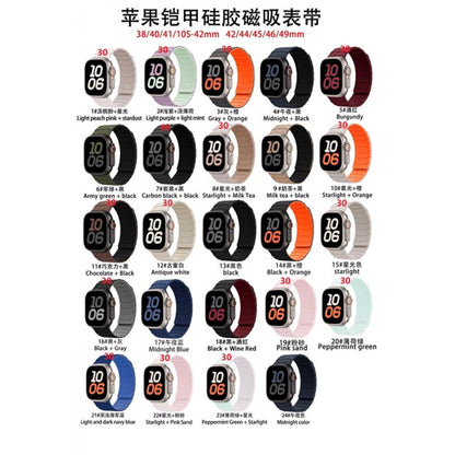 Ремінець Armor Magnetic Bracelet Apple Watch 42 mm 44 mm 45 mm 49 mm — Starlight&Pink Sand