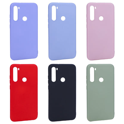 Cover Soft Touch TPU Case Xiaomi Redmi Note 8 — Black