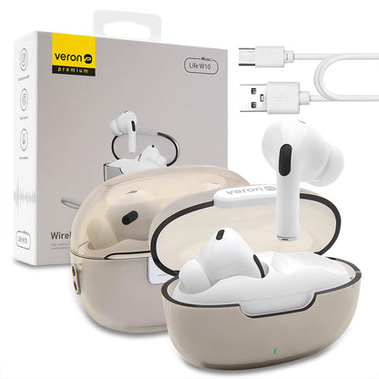 TWS Bluetooth Headset Veron W10 Life – Silver