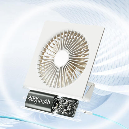 Портативный мини вентилятор WT-N15 White - 4000 mAh
