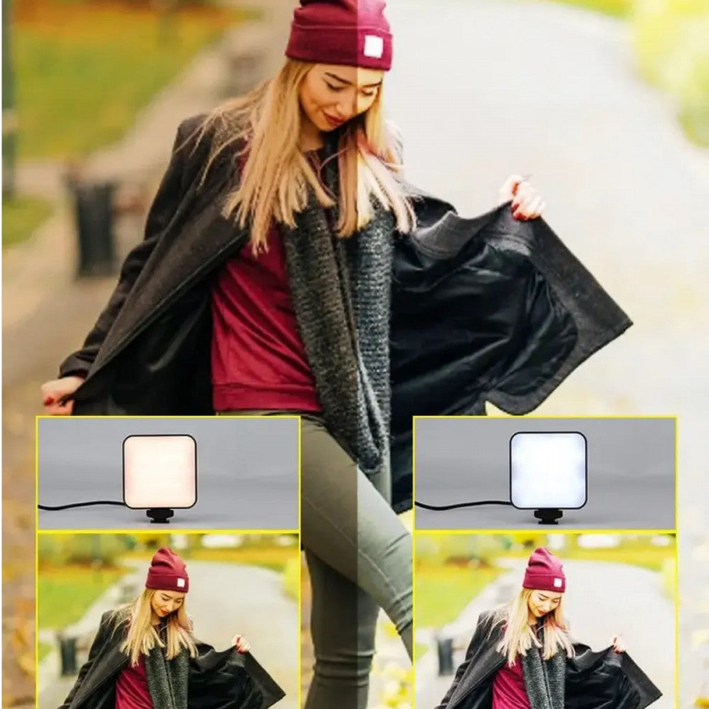 Video light lamp LED W64 RGB 6W LED73pcs color 2500-9000K CRI95+ Battery 2000mAh Video light lamp LED W64 RGB 6W LED73pcs color 2500-9000K CRI95+ Battery 2000mAh