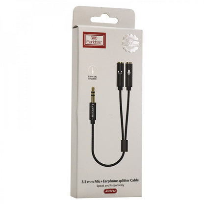 Aux cable (1m) Earldom ET-AUX202 – Black