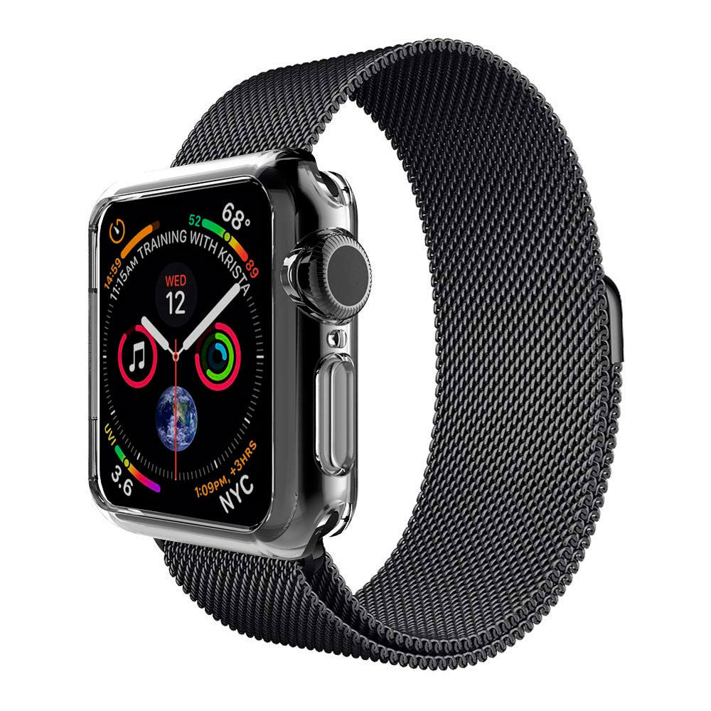 Case with protective glass TPU+acrylic Apple Watch 41 mm