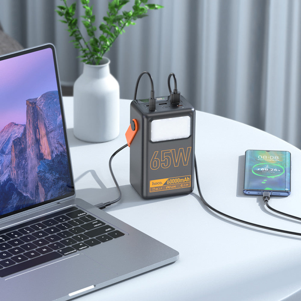 Power Bank 60000 mAh | PD65W – Hoco J110A – Black