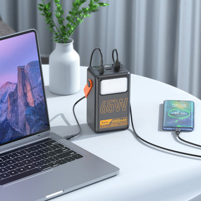 Power Bank 60000 mAh | PD65W – Hoco J110A – Black