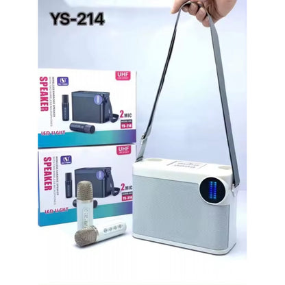 Bluetooth Speaker &amp; 2 Microphones – YS-214