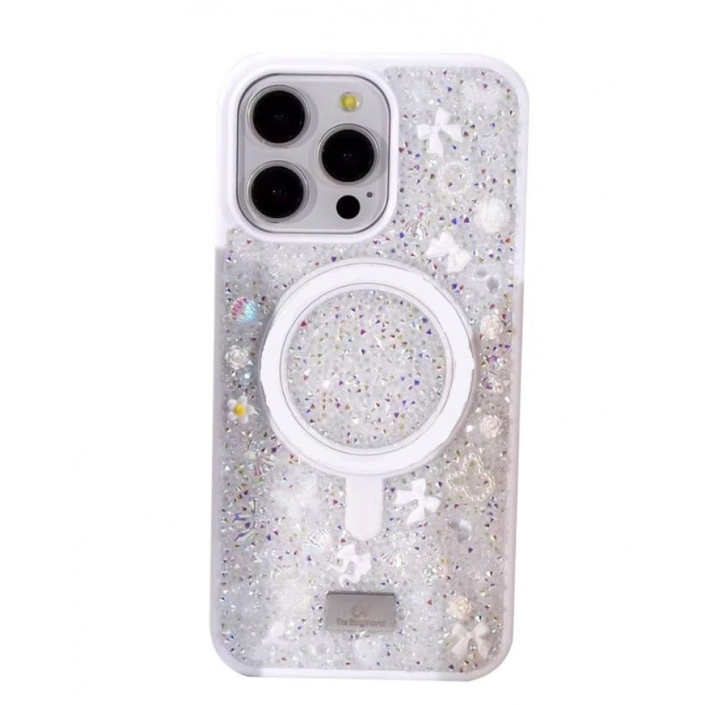Накладка Чехлы Bling World Bobi Case With MagSafe — iPhone 16 Pro Max — White