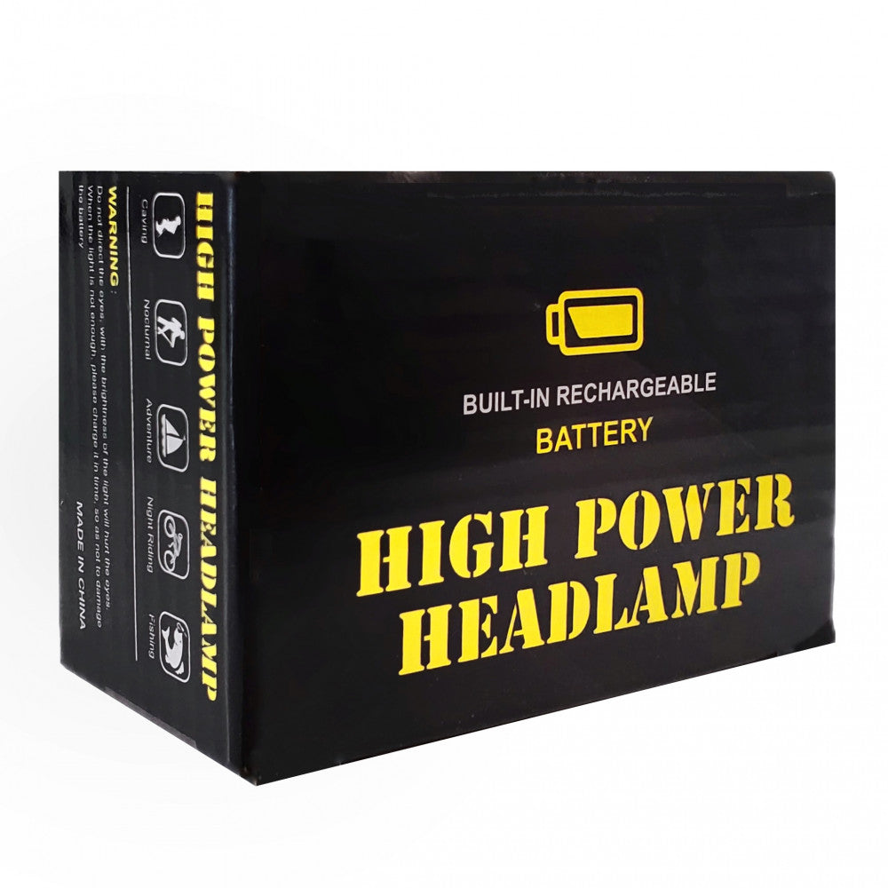 Аккумуляторный LED налобный фонарик High Power Headlamp