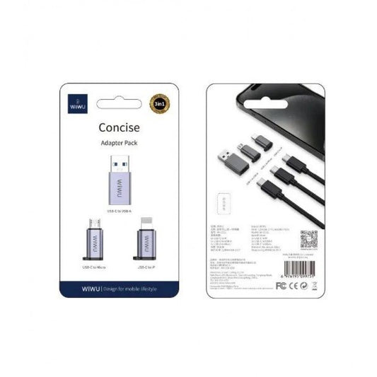 Concise Adapter Pack - WiWU Wi-C031