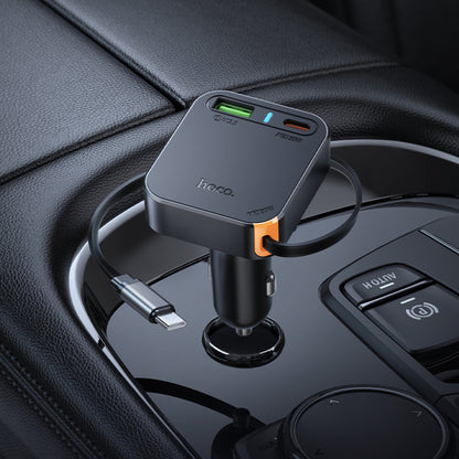 Car Charger | 60W | PD | USB QC3.0 | USB-C | — Hoco NZ18