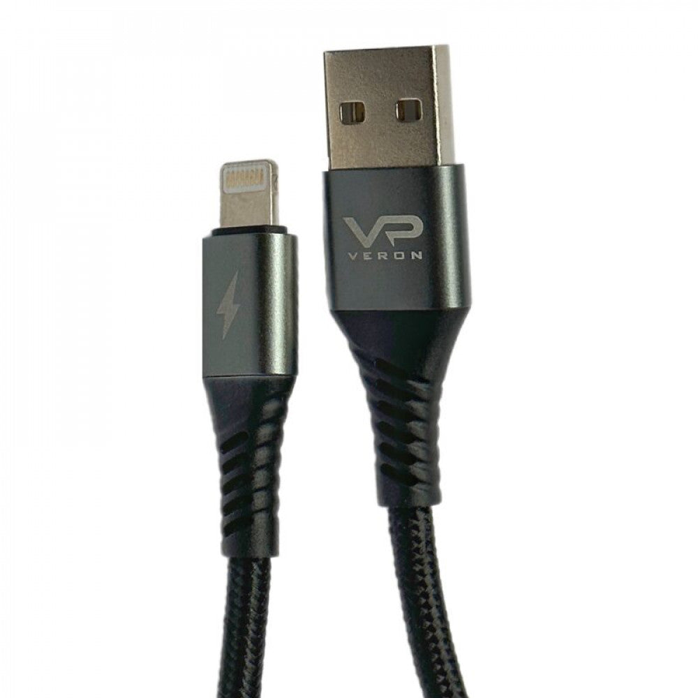 Lightning cable 2.4A (0.25m) Veron NL09 Nylon