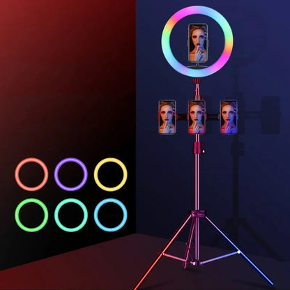 LED Ring Lamp LJJ-36 RGB 36 cm 14" | 192 Lights | 39 RGB |