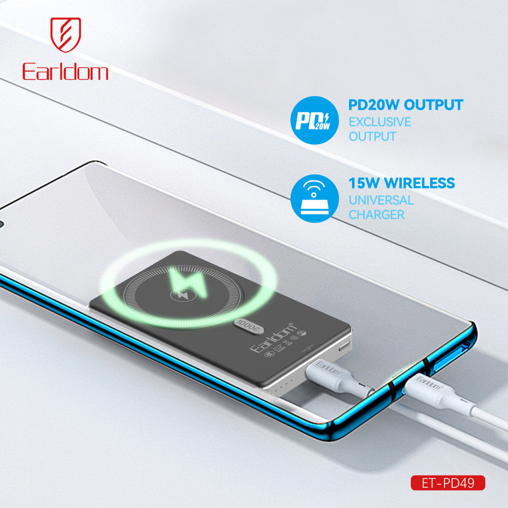 Power Bank 10000 mAh — Earldom ET-PD49