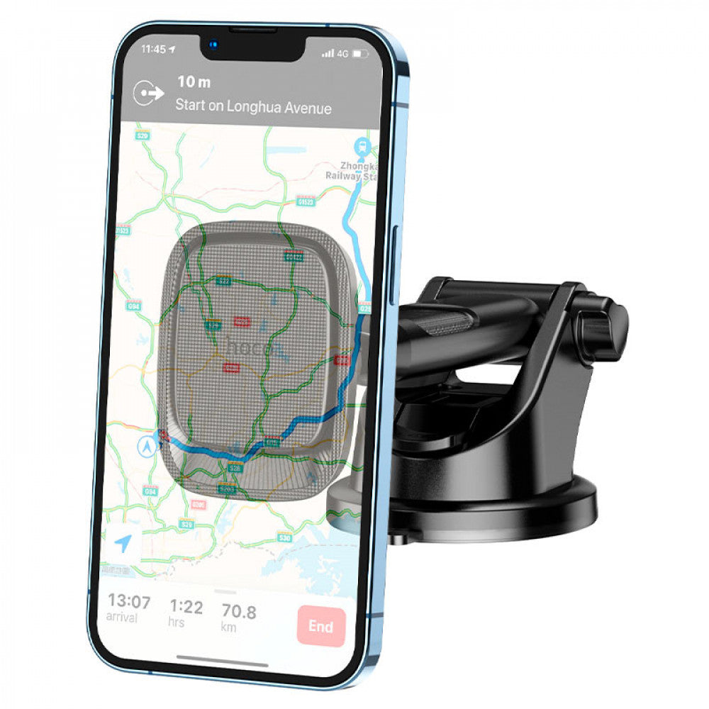 Automatic magnetic trimmer with suction Hoco CA116 Blue Shark – Metal Gray