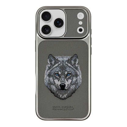 Накладка Чехлы Polo Savanna Leather Case iPhone 17 Pro — Wolf