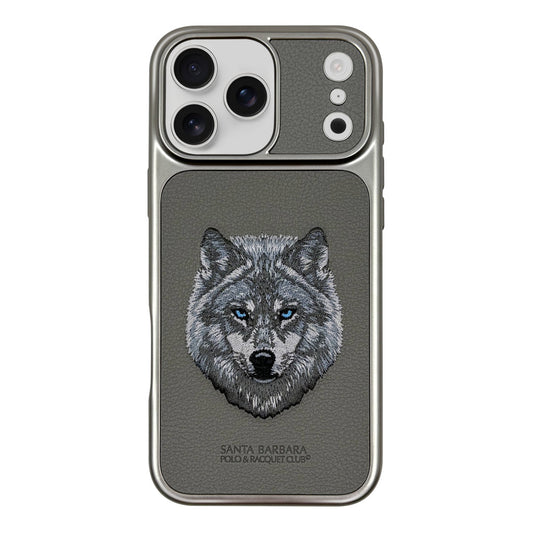 Накладка Чехлы Polo Savanna Leather Case iPhone 17 Pro — Wolf