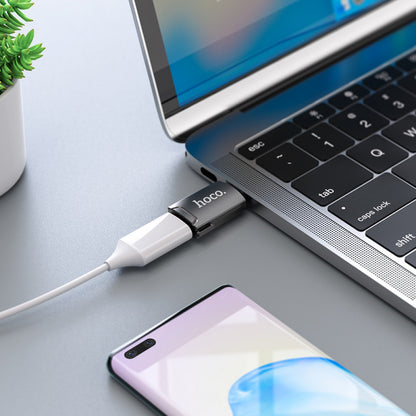 Adapter USB C To HDTV Hoco UA19 – Metal Gray