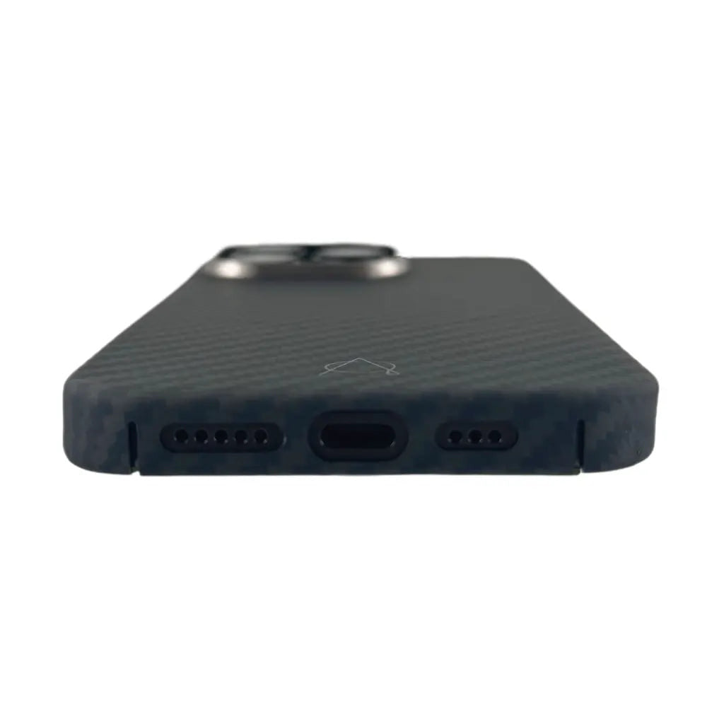 Накладка Чехлы A-Case Kevlar With Magsafe — iPhone 15 Pro Max — Black