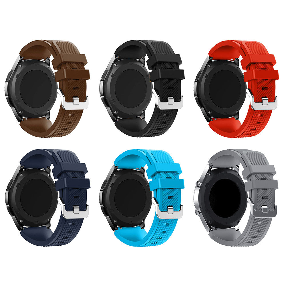 Ремінець Silicone Band Універсальний 22 mm — White