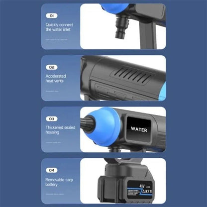 Car wash portable 8109 48 V (200W) 30bar 3000rpm