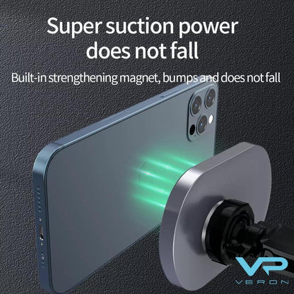 Automatic magnetic trimmer for power line with dartless charging 15W Veron C13 MagSafe – Black