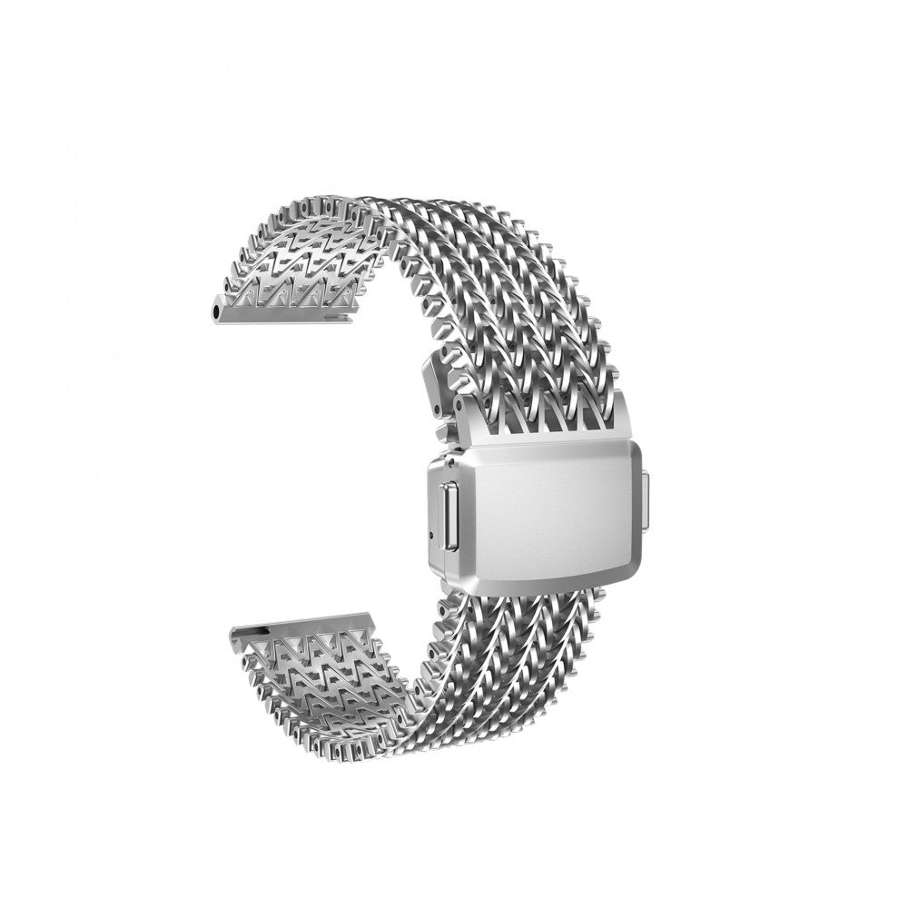 Ремінець W Metal — Універсальний 22 mm Silver