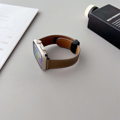 Reminets Leather Magic Apple Watch 38 mm 40 mm 41 mm – Black