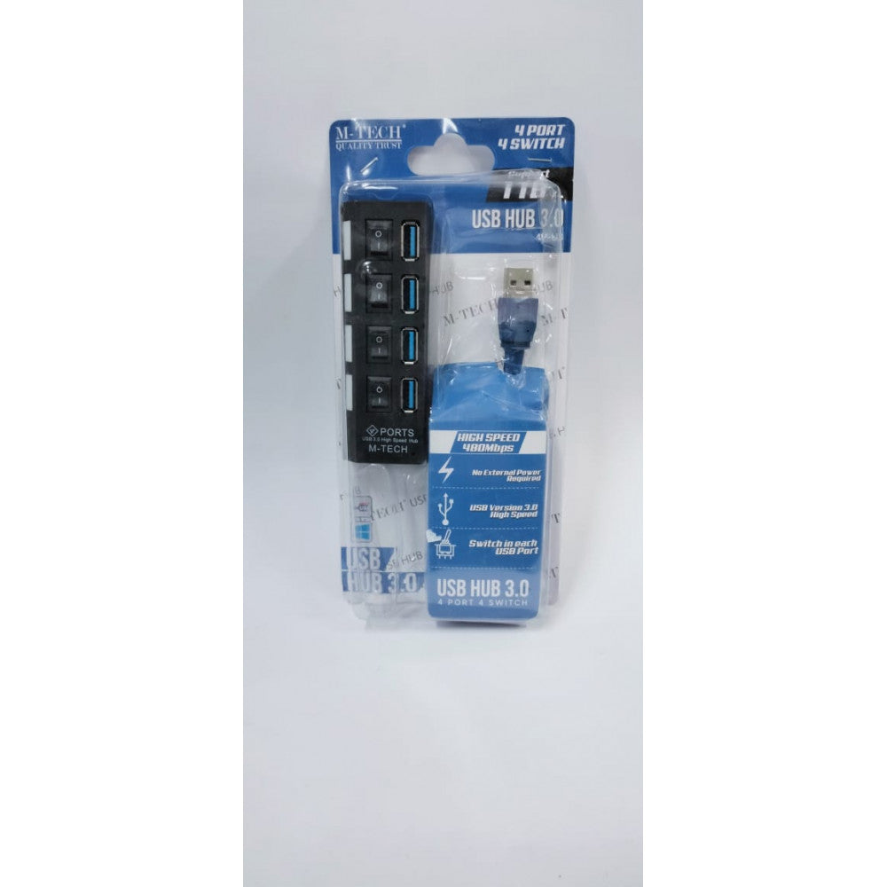 USB HUB Power Button; USB 2.0 To 4 USB