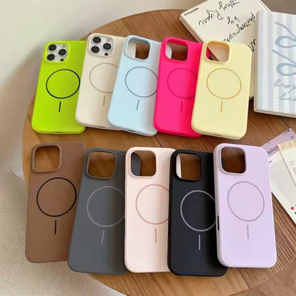 Накладка Чехлы Silicone Case HC with MagSafe — iPhone 17 Pro Max — Light Purple