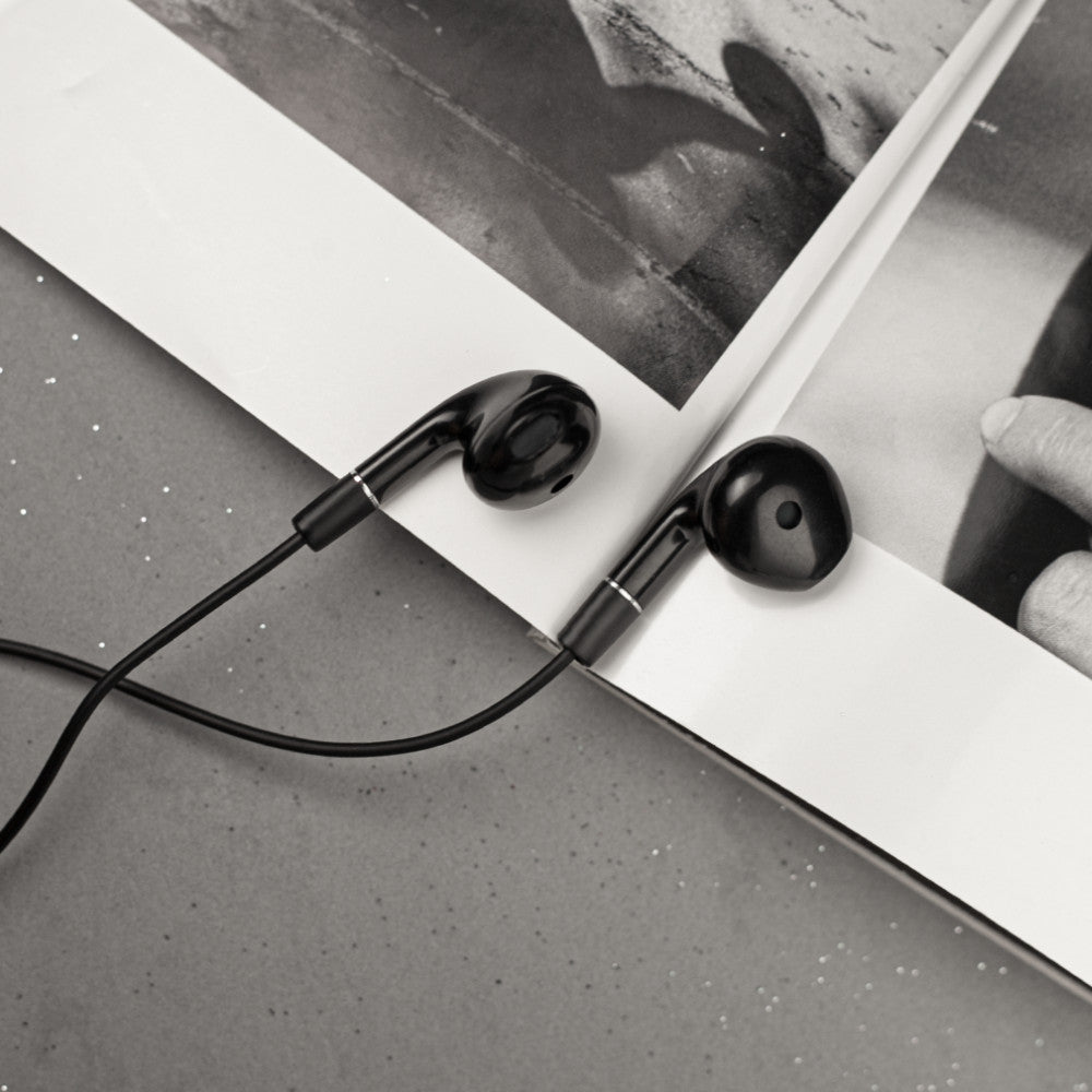 Headphones with microphone 3.5mm Celebrat G8 – Black