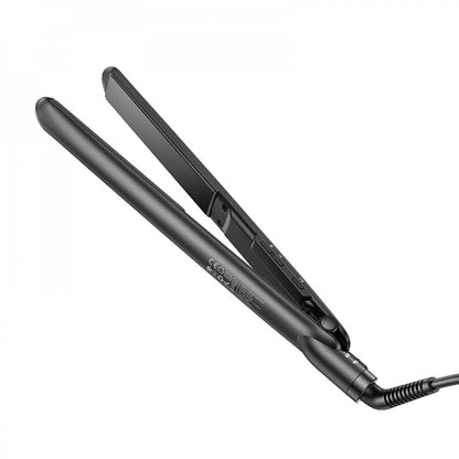 Straightener for straight and curly hair Hoco HP40 - White