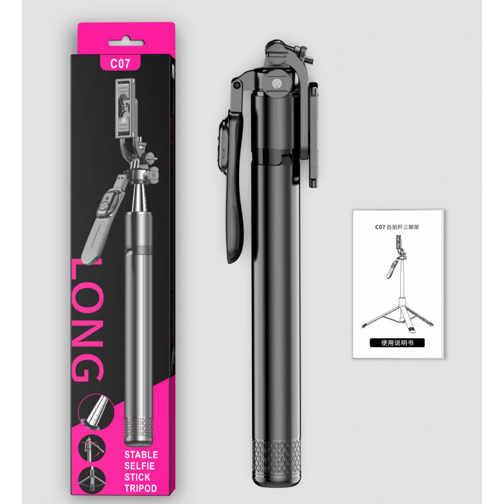 Monopod Bluetooth Monopod Large Tripod C07 stainless steels 2.01M