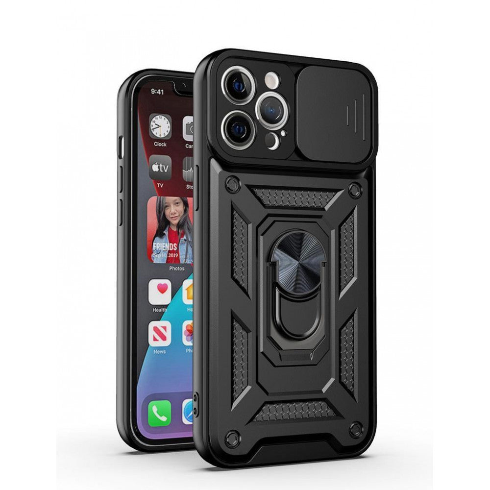 Ring Full Protect Case iPhone 12 6.1" ; 12 Pro 6.1" — Black