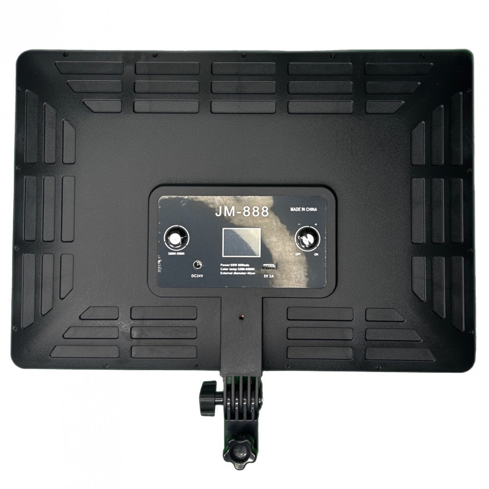 Video light lamp LED JM888 45x32 cm 800 Lights 3200K-5500K 65W