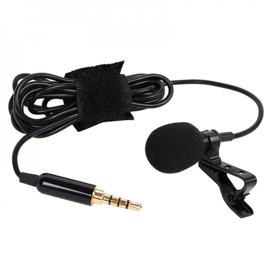 Phone microphone 3.5mm (1.5m) Professional Lavalier Mic ; in Packing