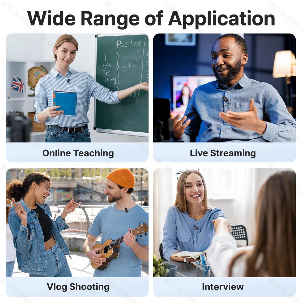 Беспроводной микрофон для телефона BOYA Mini-18