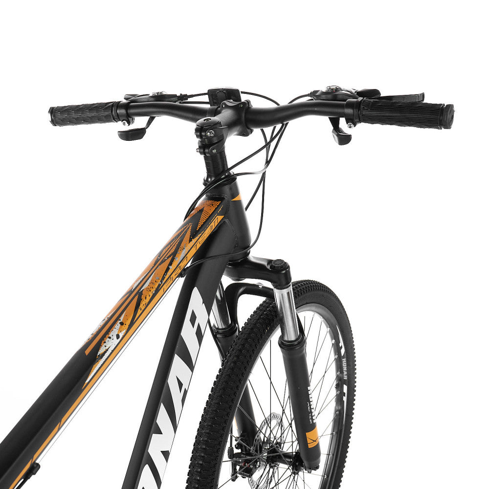 Велосипед KONAR KS-27.5"17# — Matt Black/Orange