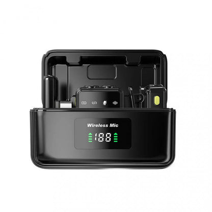 Беспроводной микрофон для телефона USB C+Lightning — Wiwu Wi-WM005