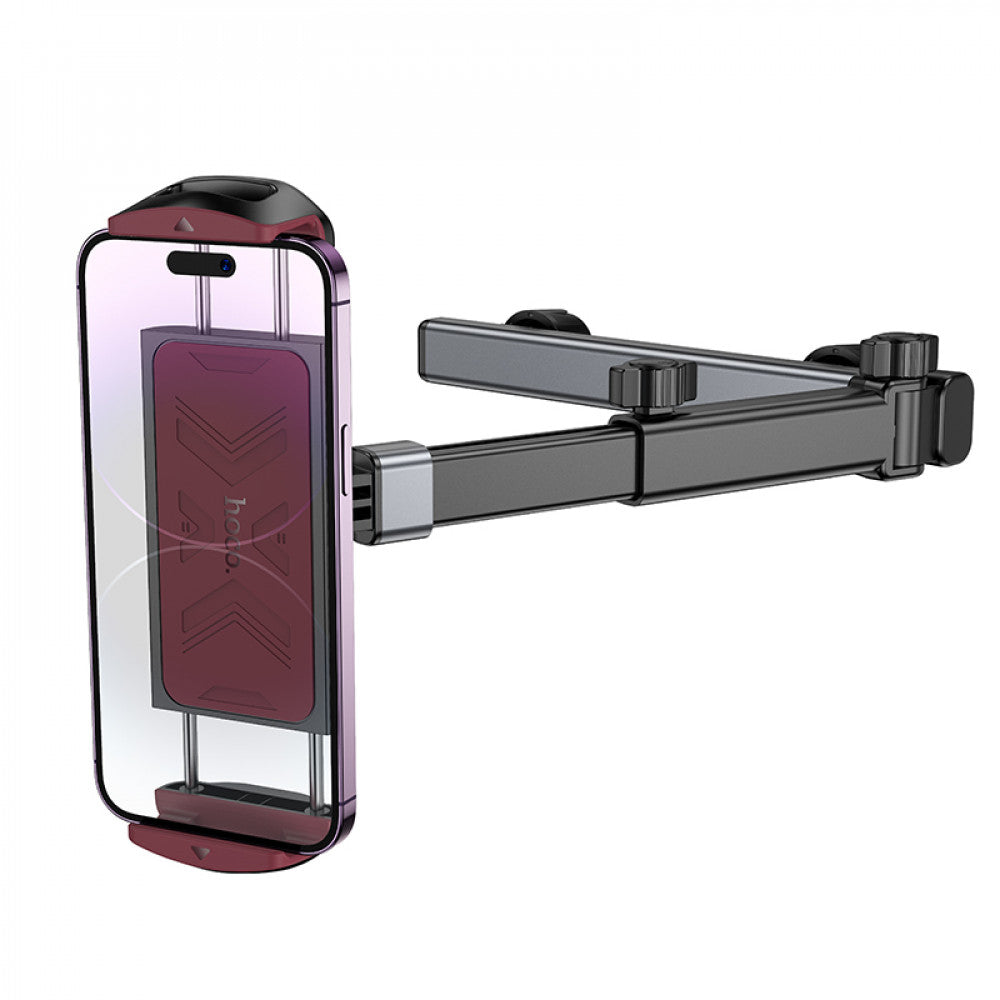 Автодержатель раздвижной на подголовник сиденья — Hoco H69