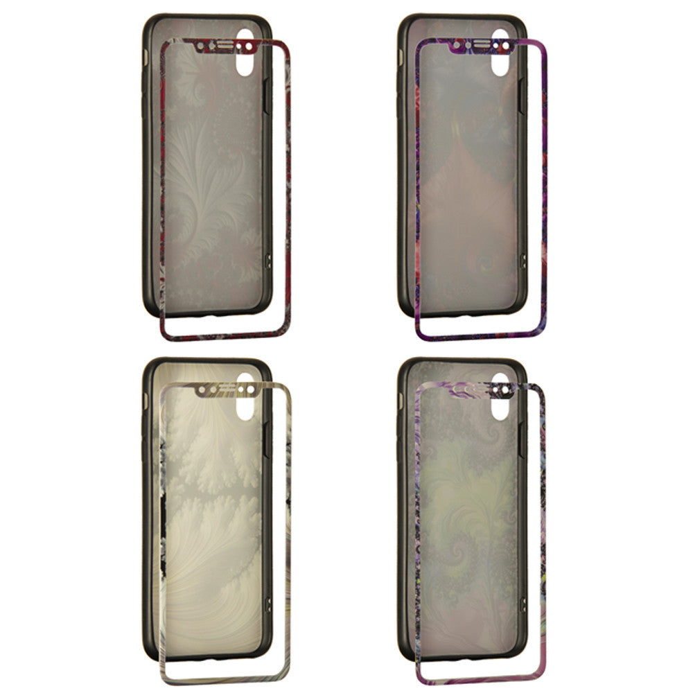 §Parmp TPU Cover Case & Glass — Apple iPhone 7 Plus ; Apple iPhone 8 Plus — Design 1