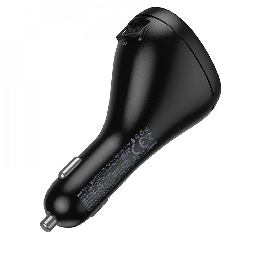 Car Charger 40W 2 PD Hoco Z61
