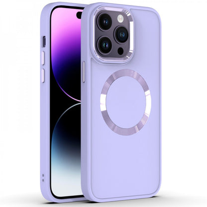 Metal Style Case With MagSafe iPhone 15 Pro 