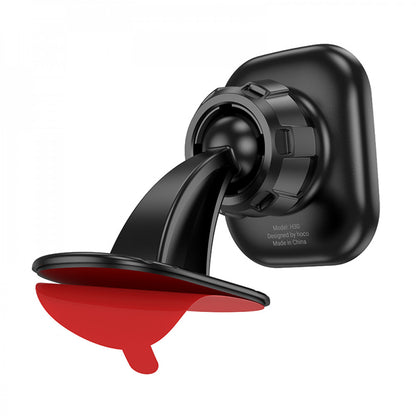 Magnetic car holder with adhesive base Hoco H30 — Black